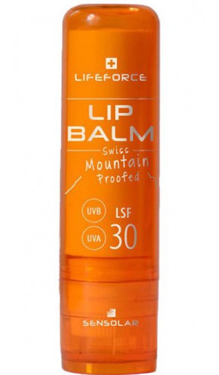 lifeforce Sensolar Lip Balm – SPF 30