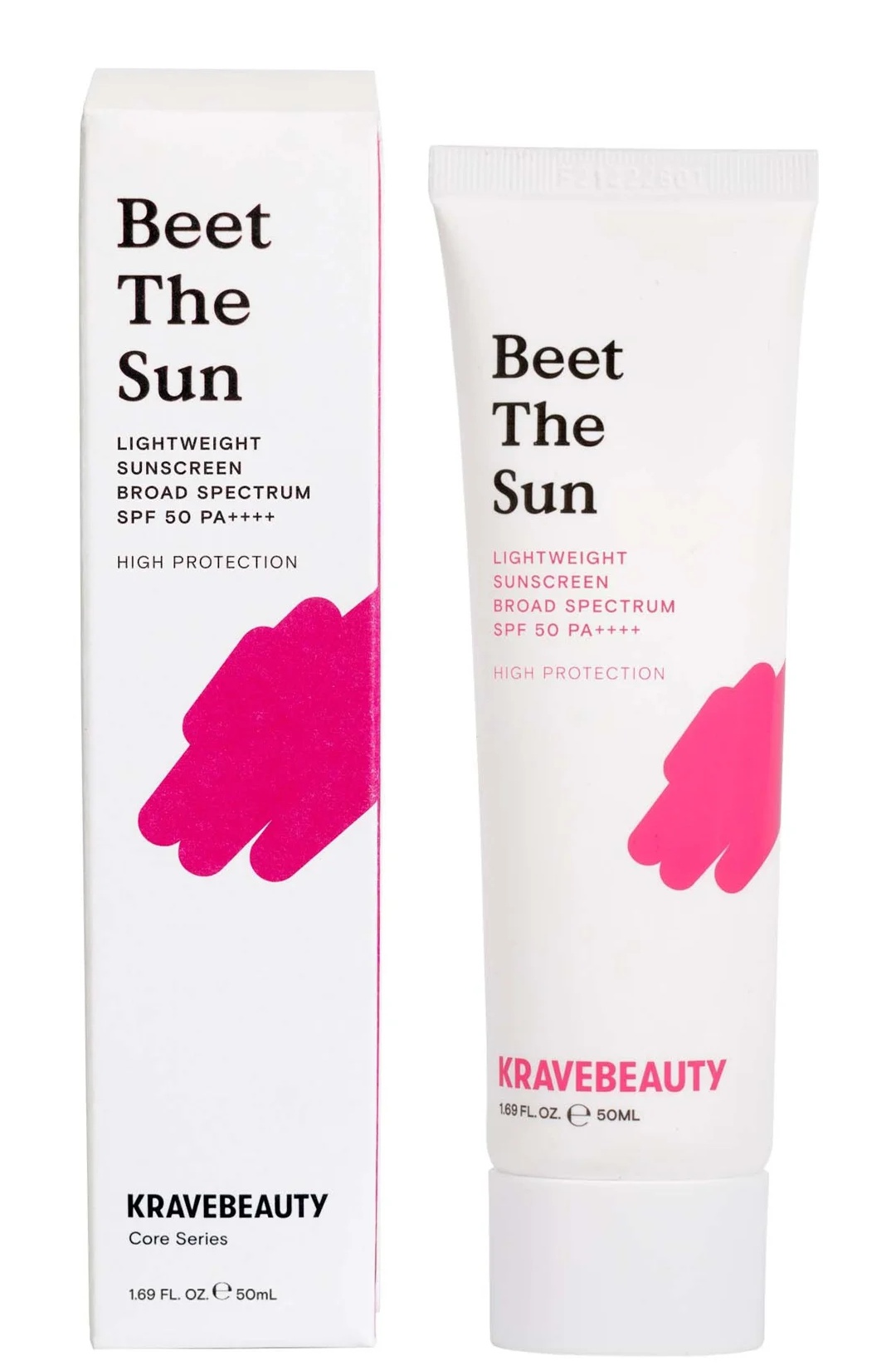 KraveBeauty Beet The Sun Lightweight Sunscreen SPF 50 Pa++++