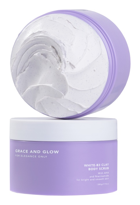 Grace and Glow White - B3 Clay Body Scrub