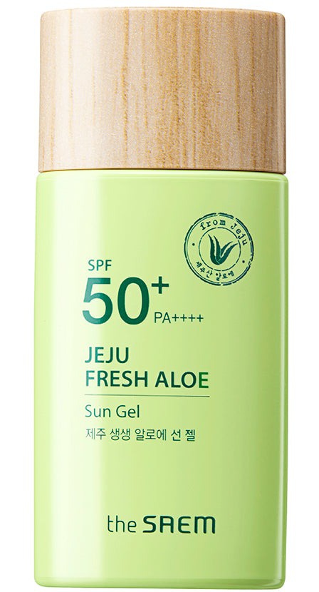 The Saem Jeju Fresh Aloe Vera Sun Gel SPF50