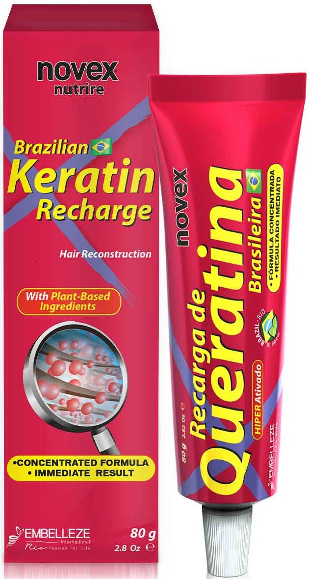 Novex Brazilian Keratin Recharge Tube Leave In