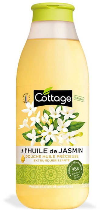 Cottage Shower Oil For Dry And Sensitive Skin - Jasmine Oil