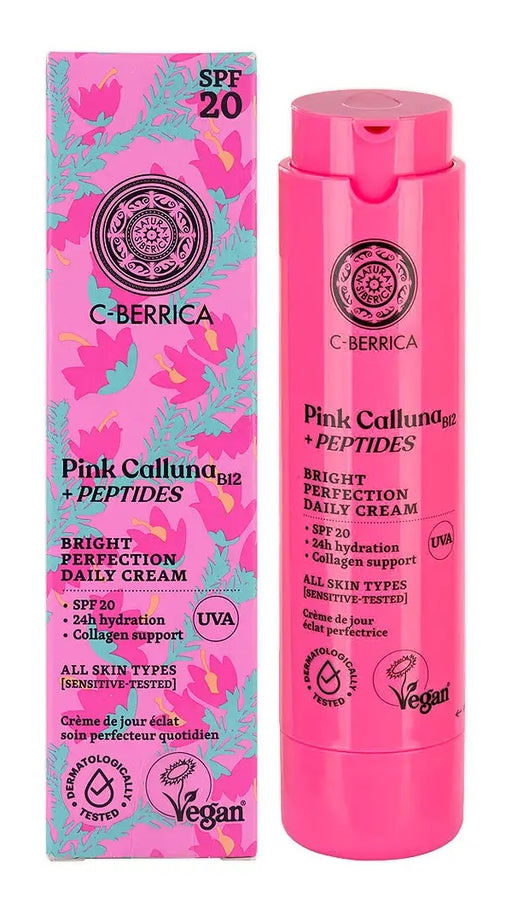 Natura Siberica C-Berrica Pink Calluna Bright Perfection Daily Cream