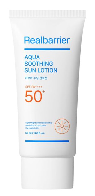 Realbarrier Aqua Soothing Sun Lotion SPF 50+ PA++++