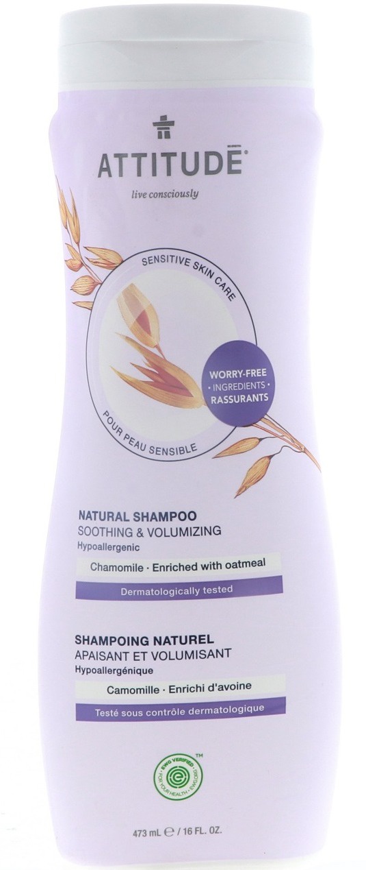 Attitude Sensitive Skin Soothing And Volumizing Shampoo