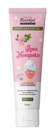 Face Beautiful Máscara Facial Óleo De Rosa Mosqueta