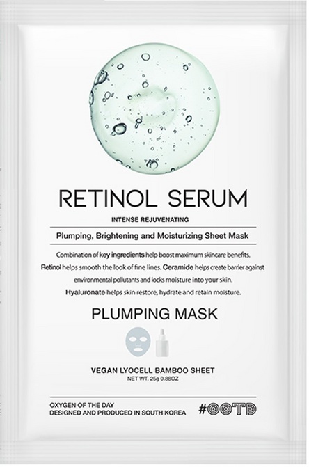 #ootd Retinol Serum Plumping Mask