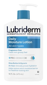 Lubriderm Daily Moisture Hydrating Body Lotion, Fragrance-free