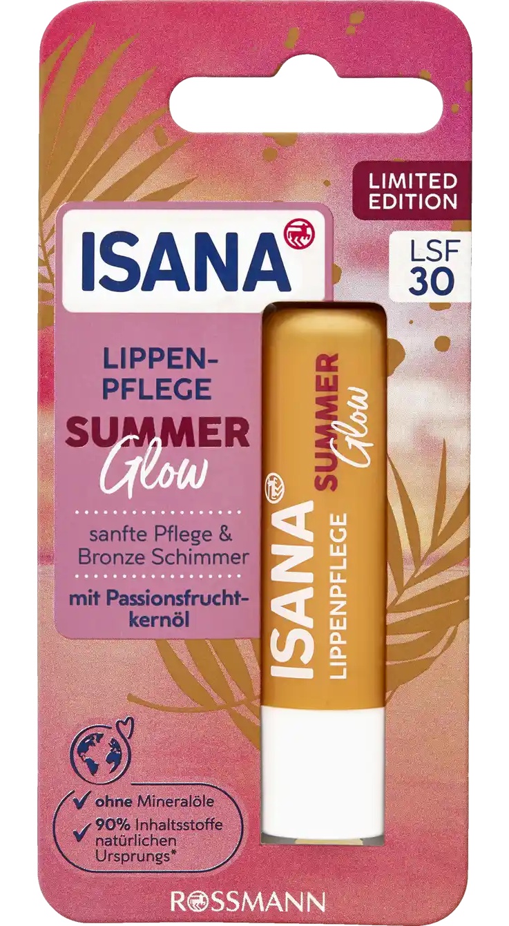 Isana Lippenpflege Summer Glow LSF 30