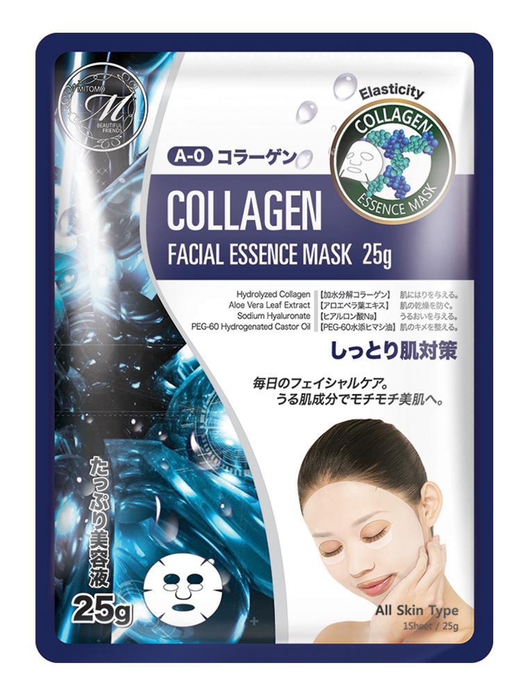Mitomo Collagen Facial Essence Mask