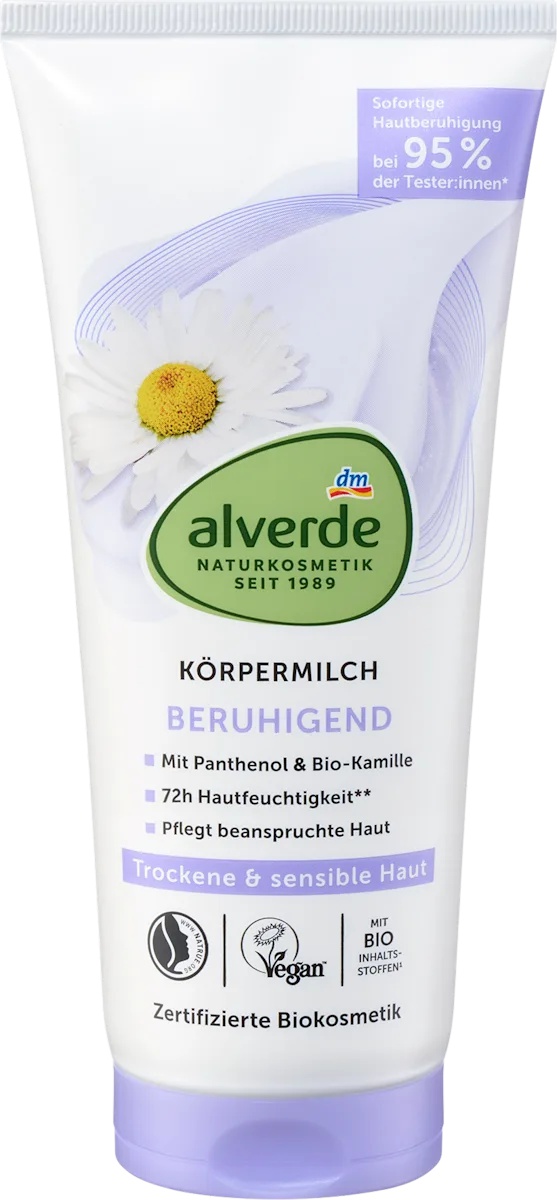 alverde Körpermilch Beruhigend