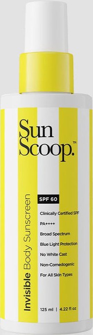 Sun Scoop Invisible Body Sunscreen SPF 60