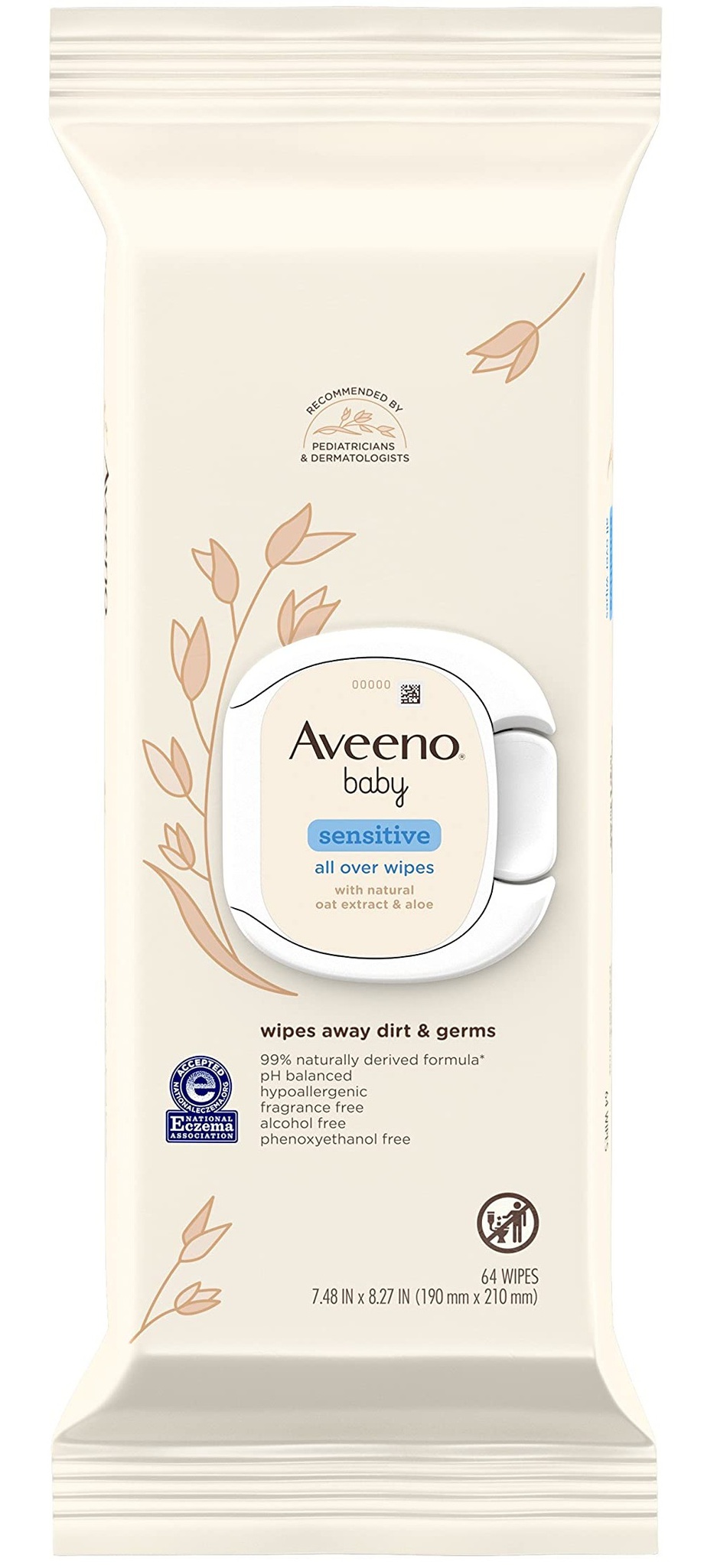 Aveeno Baby Sensitive All Over Wipes