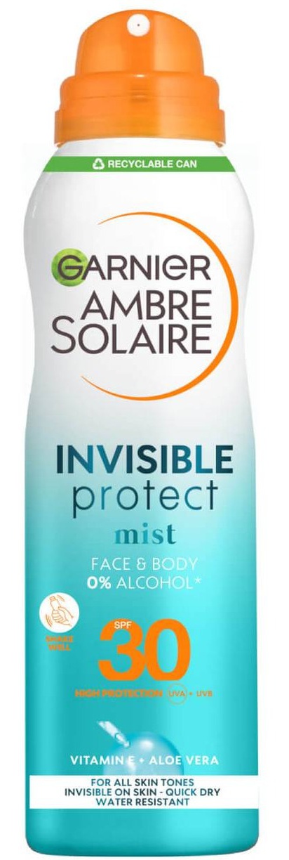 Garnier Ambre Solaire SPF 30 Invisible Protect Mist Spray