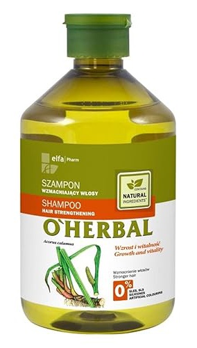 O'herbal Hair Strengthening Shampoo With Calamus Root Extract