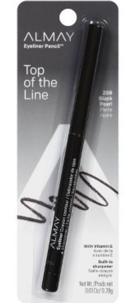 Almay Top Of The Line Eyeliner Crayon (Black Pearl)