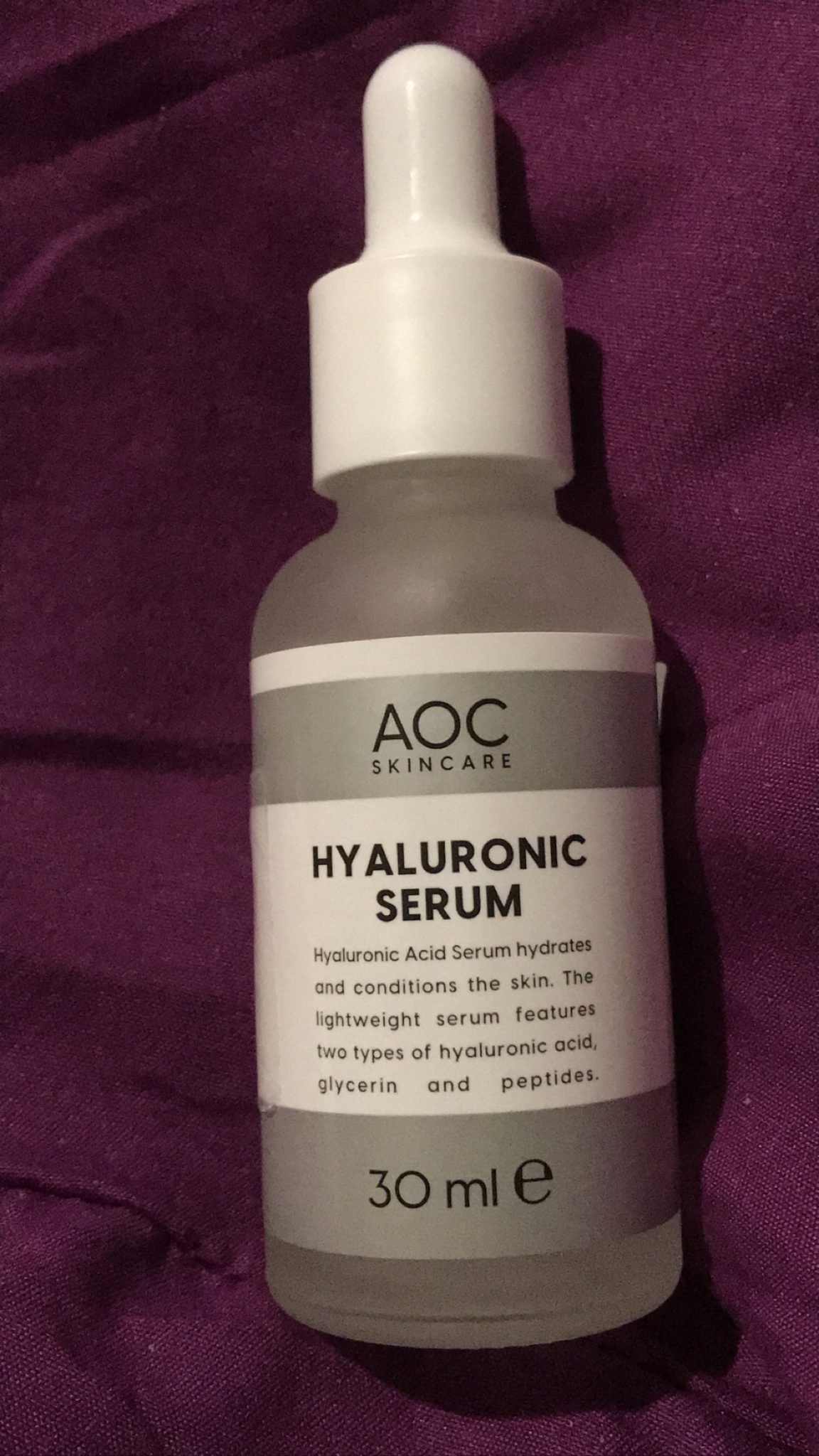 AOC Skincare (Amelia Knight) Hyaluronic Serum