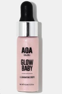 Aoa Studio Glow Baby Liquid Highlighter, Morning Glow, 0.20 oz/6