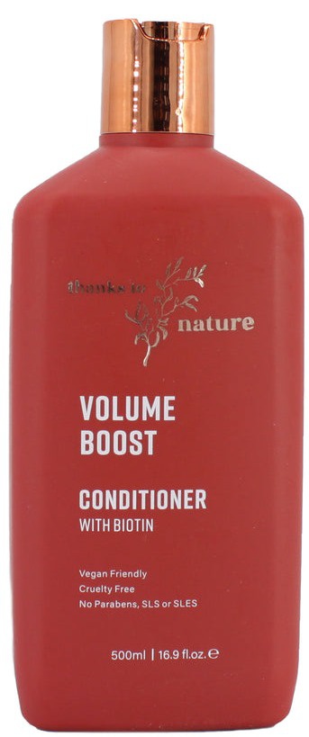 Thanks To Nature Volume Boost Conditioner With Biotin