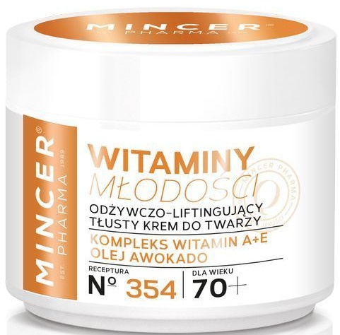 MINCER Pharma Vitamins Of Youth Nourishing And Lifting Rich Face Cream