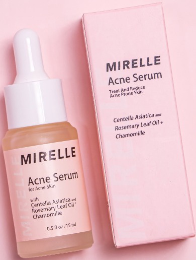 Mirelle Acne Serum with Centella Asiatica, Rosemary Leaf Oil, Chamomille