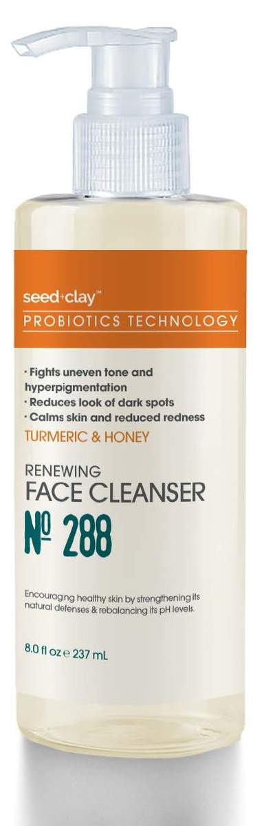 Seed + Clay Tumeric & Honey Renewing Facial Cleanser