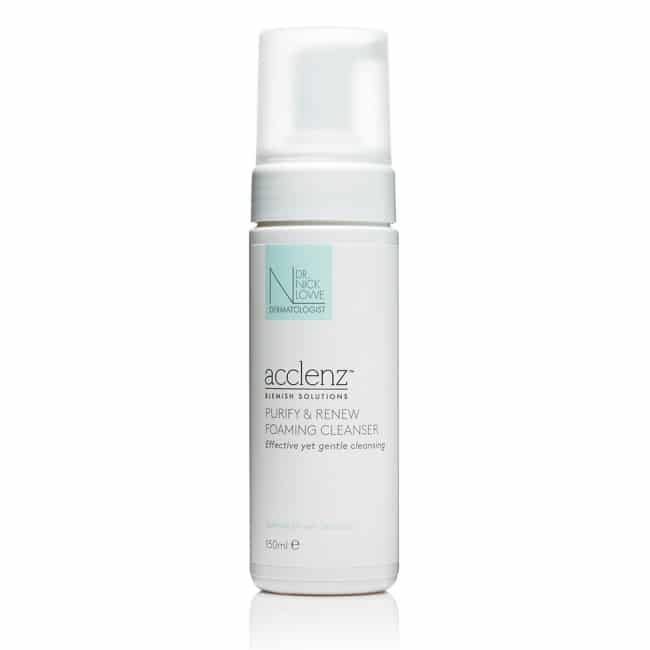 Dr Nick Lowe Acclenz Purify & Renew Foaming Cleanser