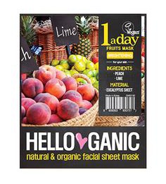 HELLOGANIC 1 A Day Fruits Mask