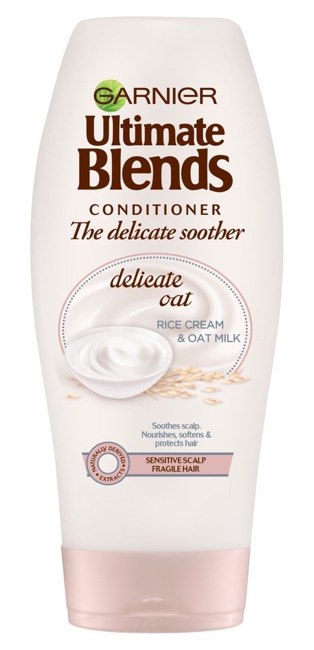 Garnier Ultimate Blends Delicate Oat Milk Conditioner For Sensitive Scalp