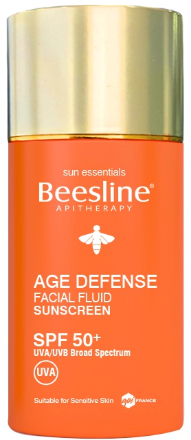 Beesline Apitherapy Age Defense Facial Fluid Sunscreen