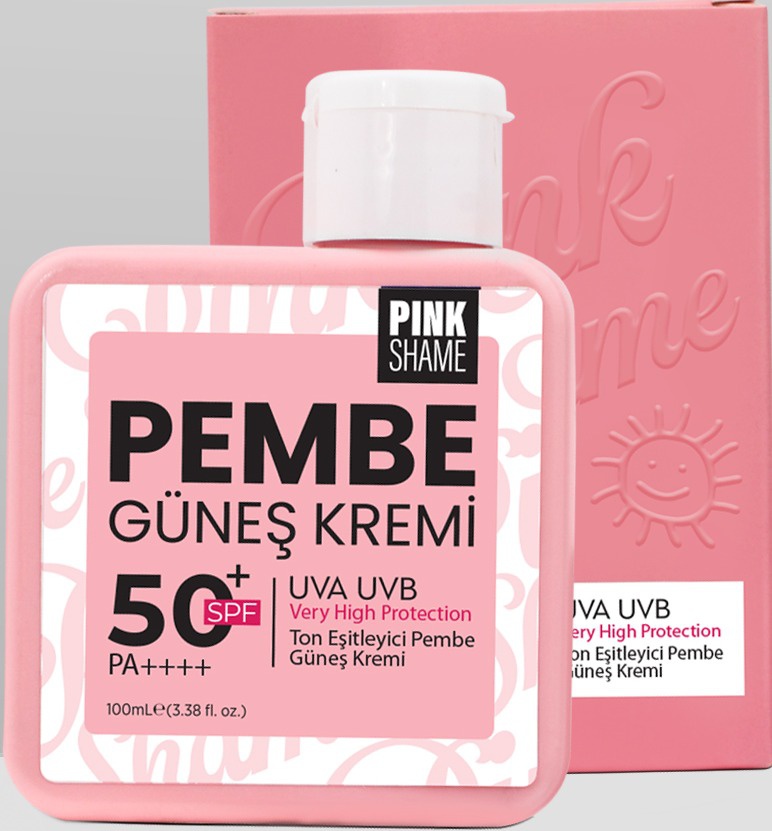 Pink shame Pembe Güneş Kremi +50 SPF