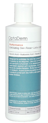 Optaderm Performance Exfoliating Skin Rinse