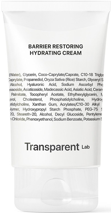 Transparent lab Barrier Restoring Hydrating Cream