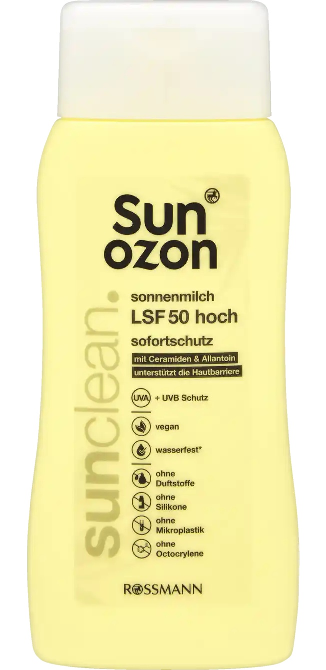 Sun Ozon Sunclean Sonnenmilch LSF 50