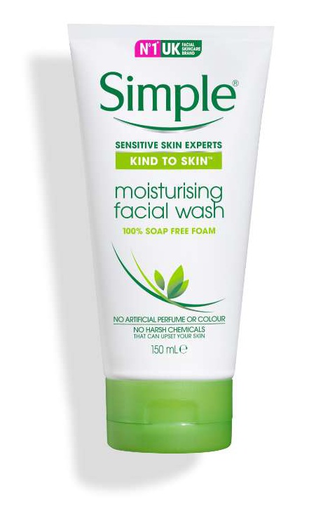 Simple Kind To Skin Moisturizing Facial Wash