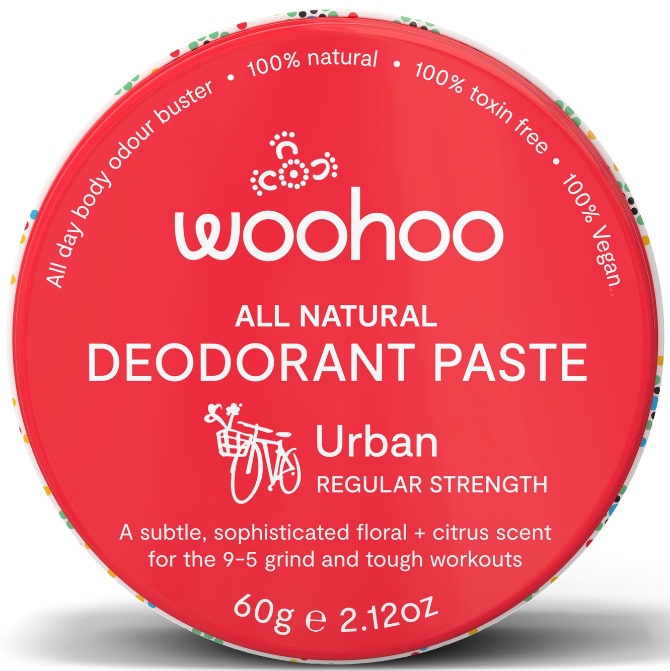 Woohoo All Natural Deodorant Paste (URBAN)