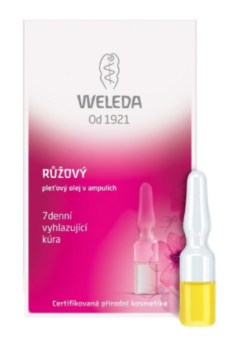 Weleda Rose Face Oil In Ampoules