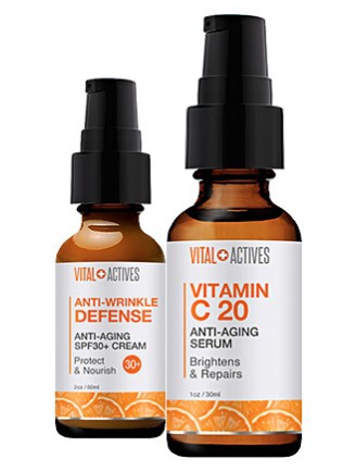 vital actives vitamin c 20 anti aging serum reviews