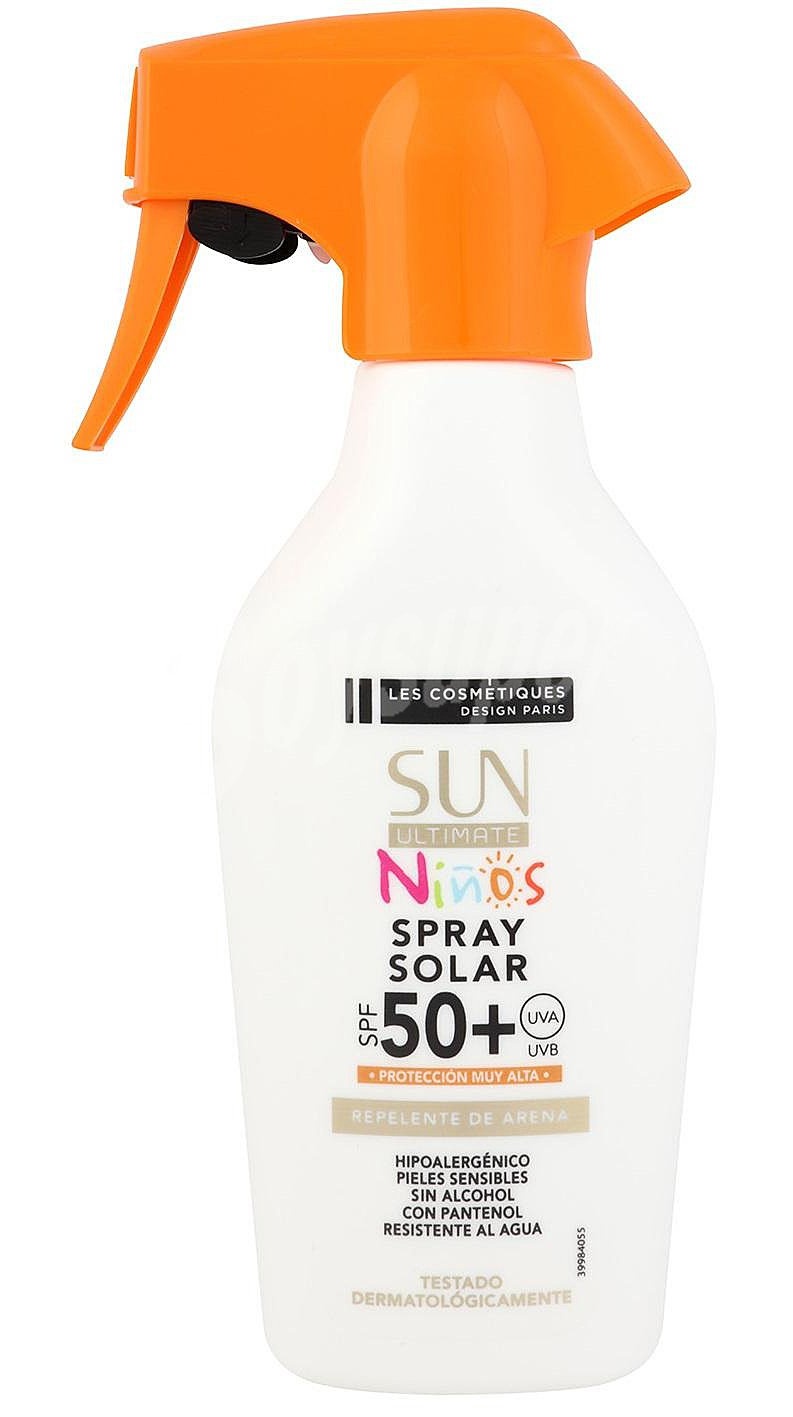 Les cosmetiques Spray Solar Niños SPF 50