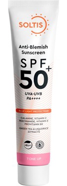 soltis Leke Karşıtı Ve Ton Eşitleyici Pembe Güneş Koruyucu Krem SPF50+ Pa++++