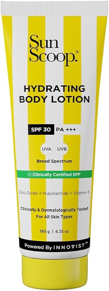 Sun Scoop Sunscoop Hydrating Body Lotion SPF 30 Pa+++ | UVA & UVB Protection |