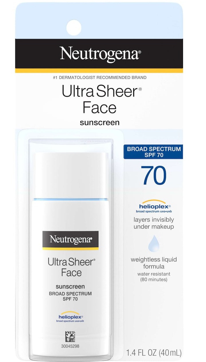 Neutrogena Ultra Sheer Face Fluid SPF 50