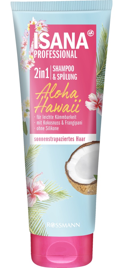 Isana Professional Aloha Hawaii 2in1 Shampoo & Spülung