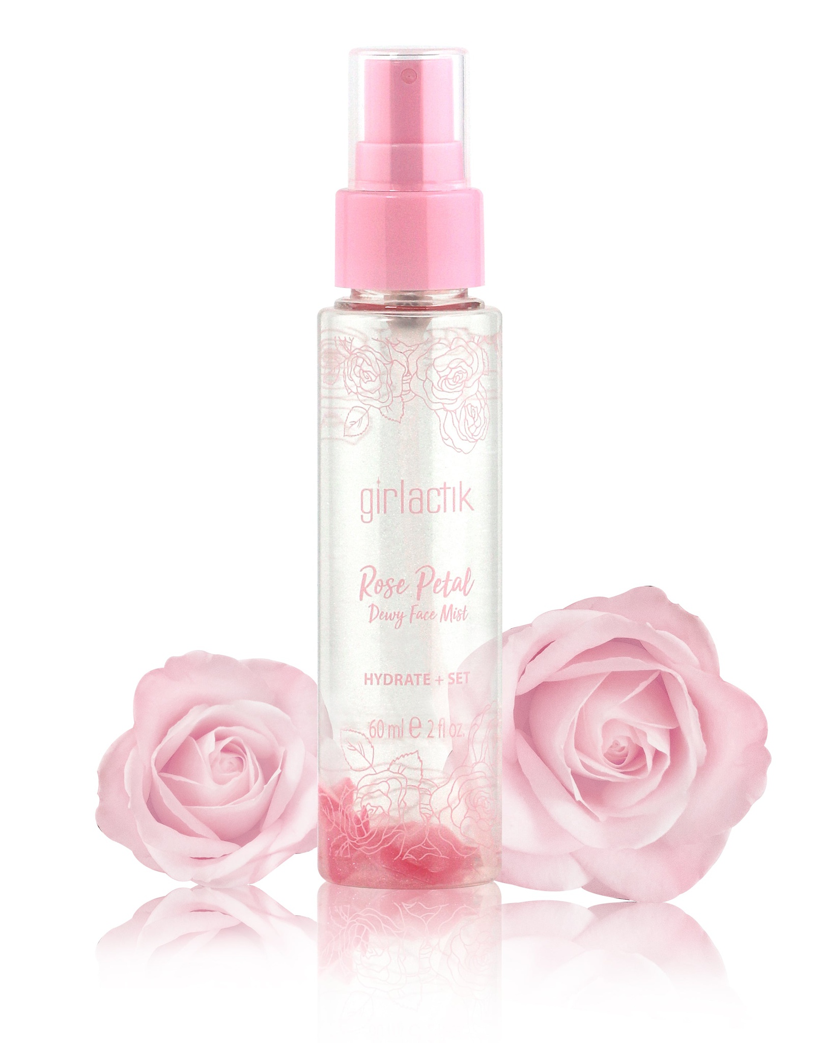 Girlactik Dewey Rose Petal Face Mist