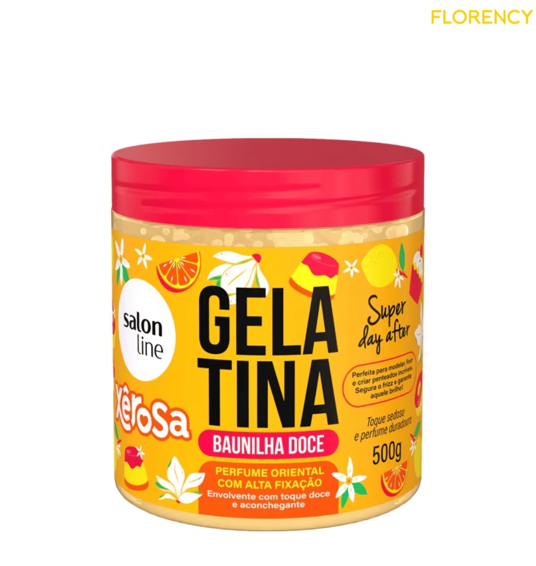 Salon Line Gelatina Xêrosa Baunilha Doce