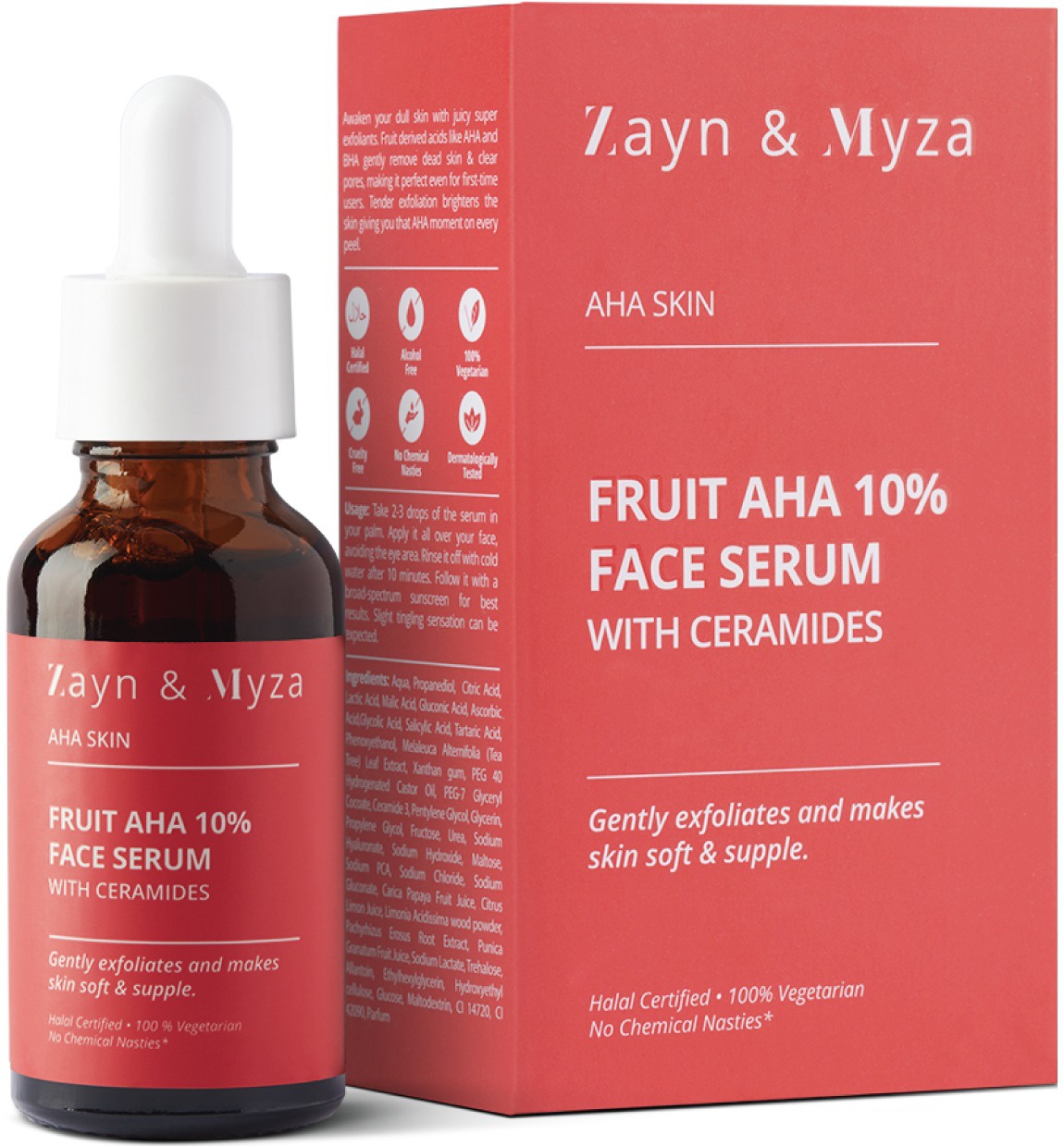 Zayn & Myza Fruit AHA 10% Face Serum
