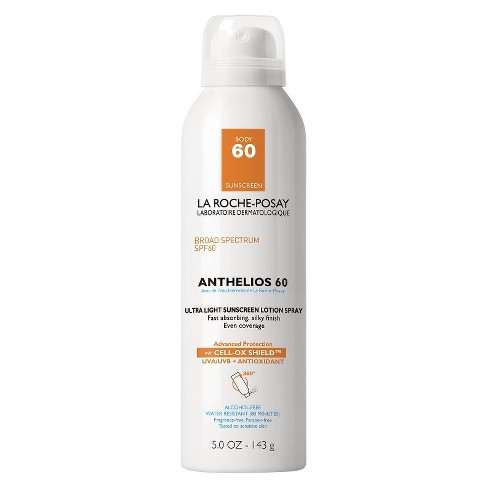 La Roche-Posay Anthelios Ultralight Sunscreen Spray Lotion Spf 60