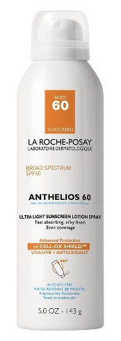 anthelios ultra light sunscreen lotion spray spf 60