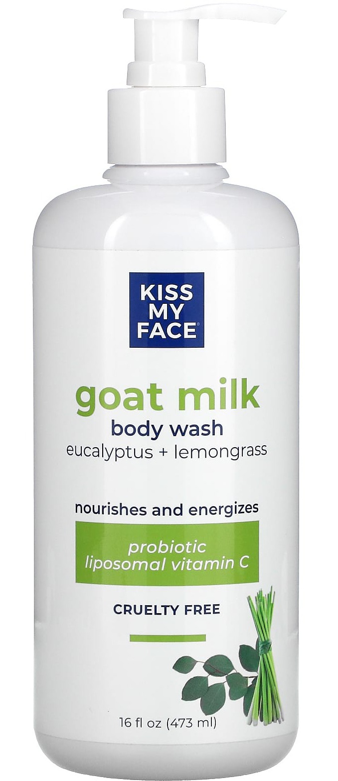 Kiss My Face Goat Milk Body Wash Eucalyptus