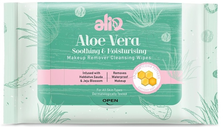 ALIA Aloe Vera Makeup Removing Wipes